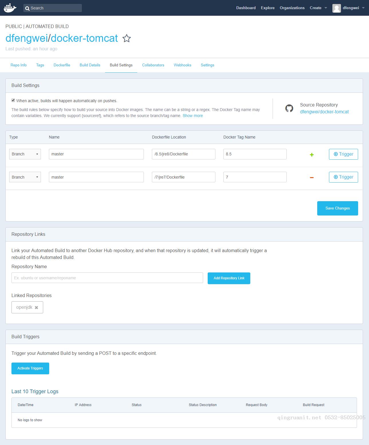 使用鏡像倉庫托管自己構建的Docker鏡像-Java培訓,做最負責任的教育,學習改變命運,軟件學習,再就業(yè),大學生如何就業(yè),幫大學生找到好工作,lphotoshop培訓,電腦培訓,電腦維修培訓,移動軟件開發(fā)培訓,網站設計培訓,網站建設培訓